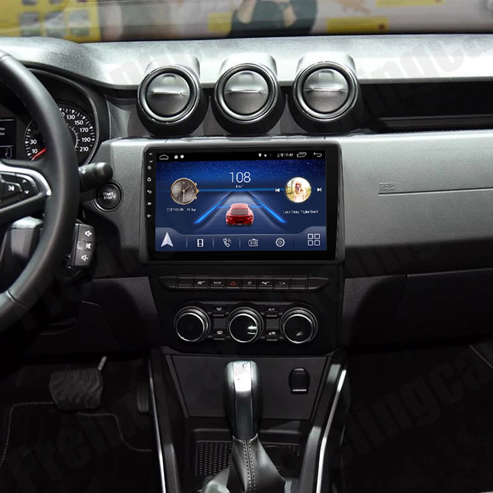 Prelingcar для DACIA DUSTER лет автомобильный монитор радио мультимедиа видео плеер навигация gps Android 9,0 4G LTE DSP стерео