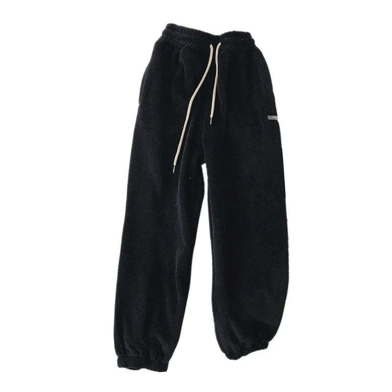 

Summer Autumn Women Harem Pants Cotton Plus velvet thickening Sweatpants Bottom Loose Harlan Long Trousers Warm Female Casual