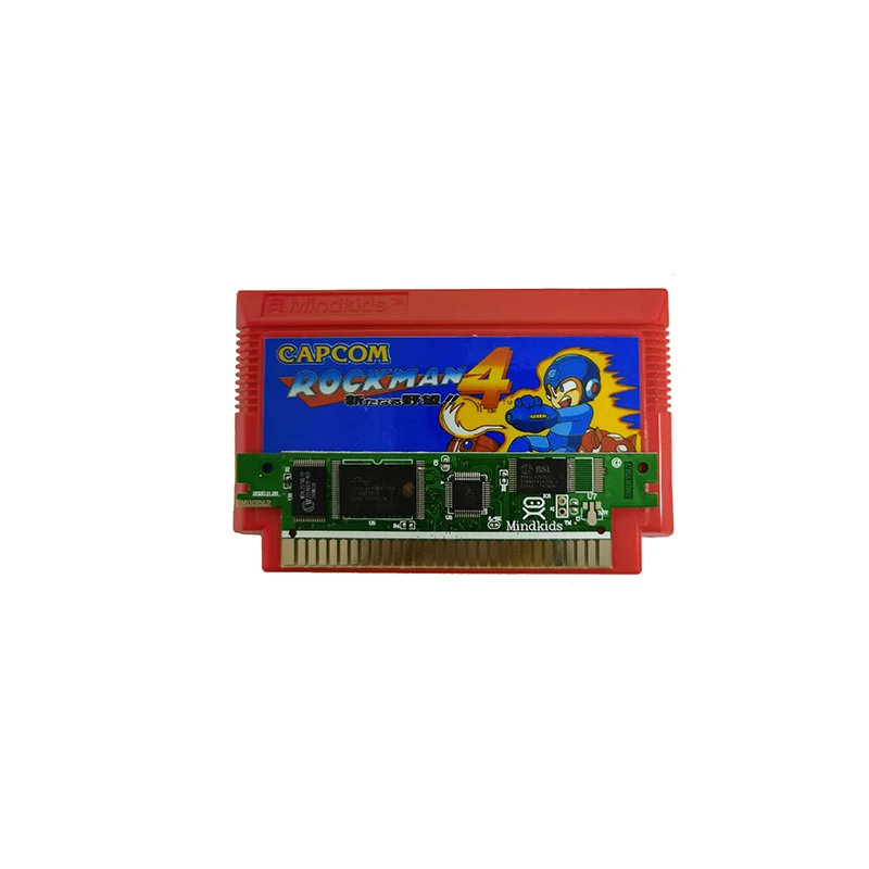 Карта Rock Man 4 Ja Version Nes/FC для 60-контактного 8-битного игрового плеера | Электроника