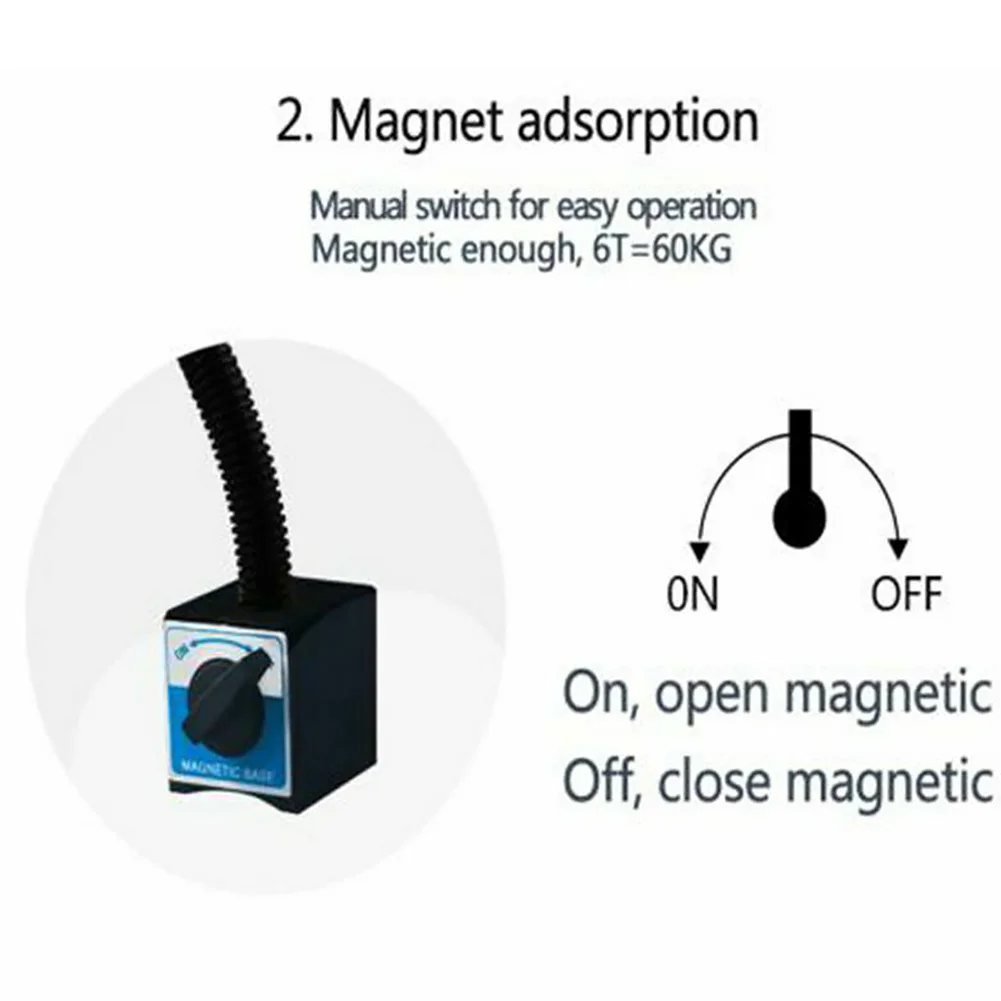 Портативный верстак машина рабочий светильник магнитное основание гибкая