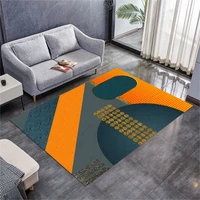 home decor mat geometric printed carpet living room rug lounge rug tatami crawling mats 3d floor carpet anti skid bedroom carpet
