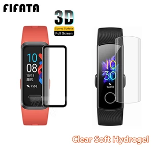 Защитная пленка для Huawei Honor Band 4, 5, 5i, 3 Pro, 4 Pro, Гидрогелевая