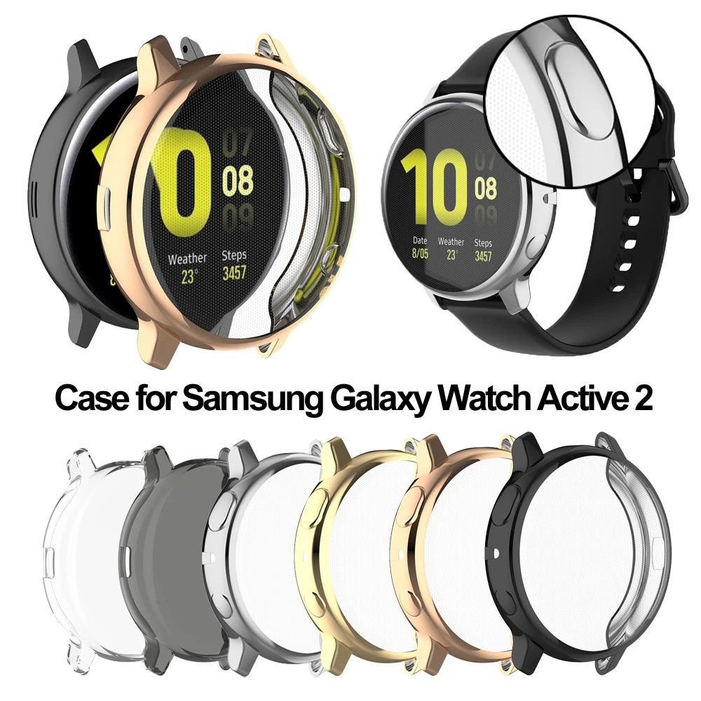 Мягкий чехол для часов из ТПУ с прозрачным покрытием Полностью покрывающий