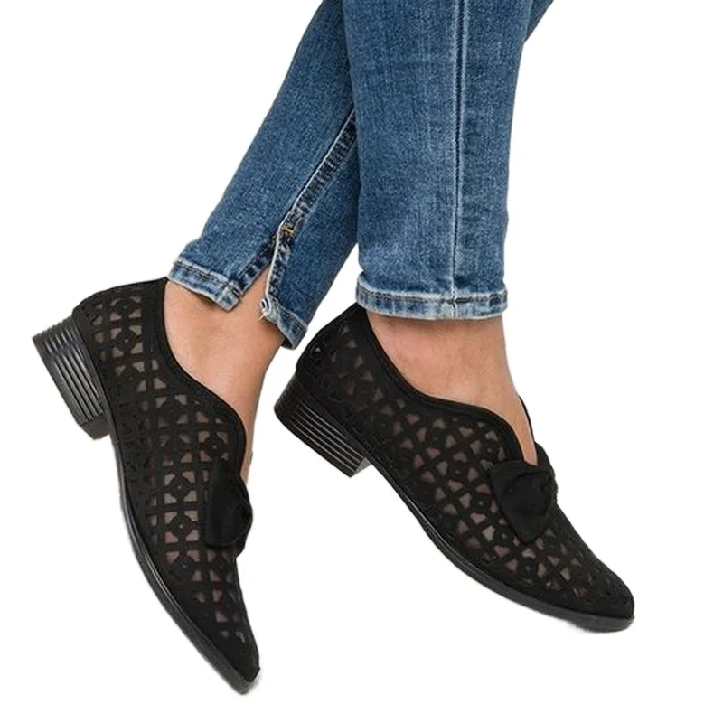 

Размера плюс Женские туфли-лодочки; Летние туфли без шнуровки с бантом; Женская обувь с острым носком весенние туфли для женщин; Женская обу...