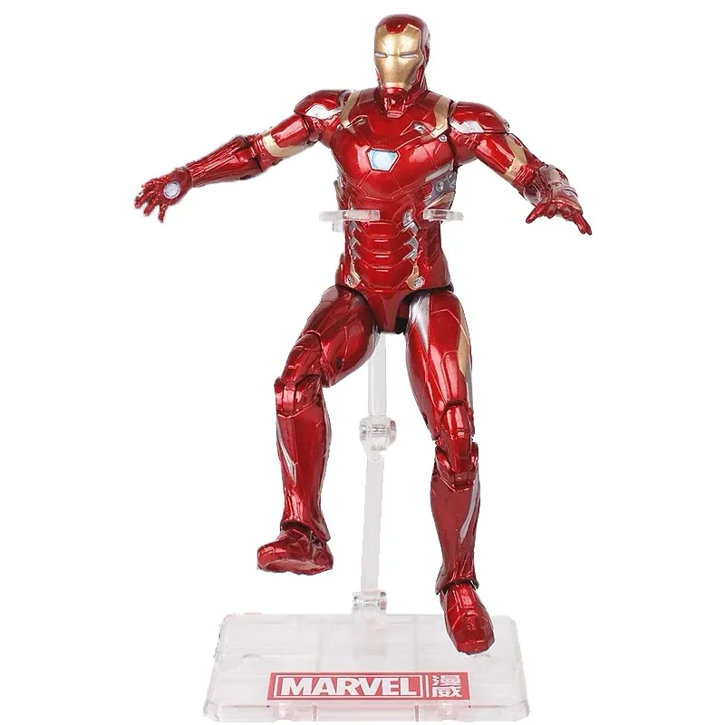 N58515 Apaffa 17 см Мстители Figma Железный человек перец Potts ПВХ Фигурка Игрушка Железный человек MK85 Коллекционная модель игрушки для детей - Цвет: N58515