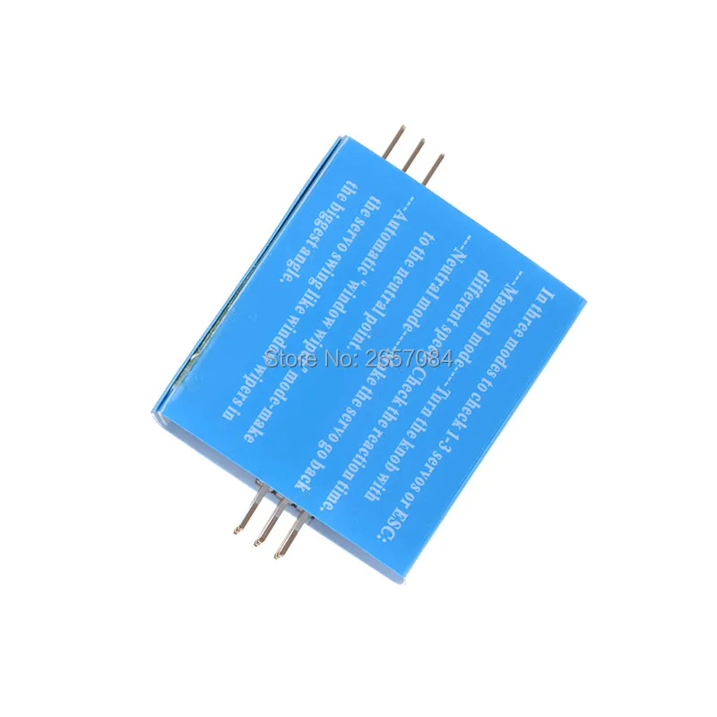 Мульти тестер сервоприводов 3CH ECS consistance Speed Controler Мощный канал CCPM Meter Master Checker RC Dron