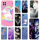 Милый чехол для Samsung Galaxy M32, мягкий силиконовый чехол для телефона Samsung M32 M 32 SM-M325F, прозрачная задняя крышка из ТПУ, оболочка, бампер