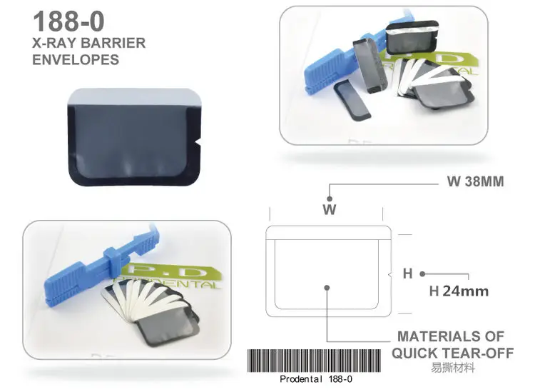 100 шт./кор. одноразовый рентгеновский аппарат для стоматологических