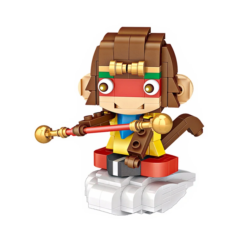 LOZ 1440 Легенда путешествия на запад Обезьяна Король WuKong 3D модель 223 шт. DIY Мини блоки