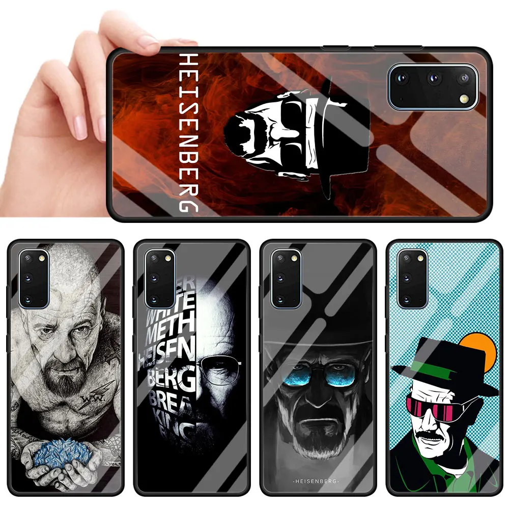 Чехол для телефона из закаленного стекла во все тяжкие Samsung Galaxy s21 FE S10e S8 S9 S10 S20 Plus |