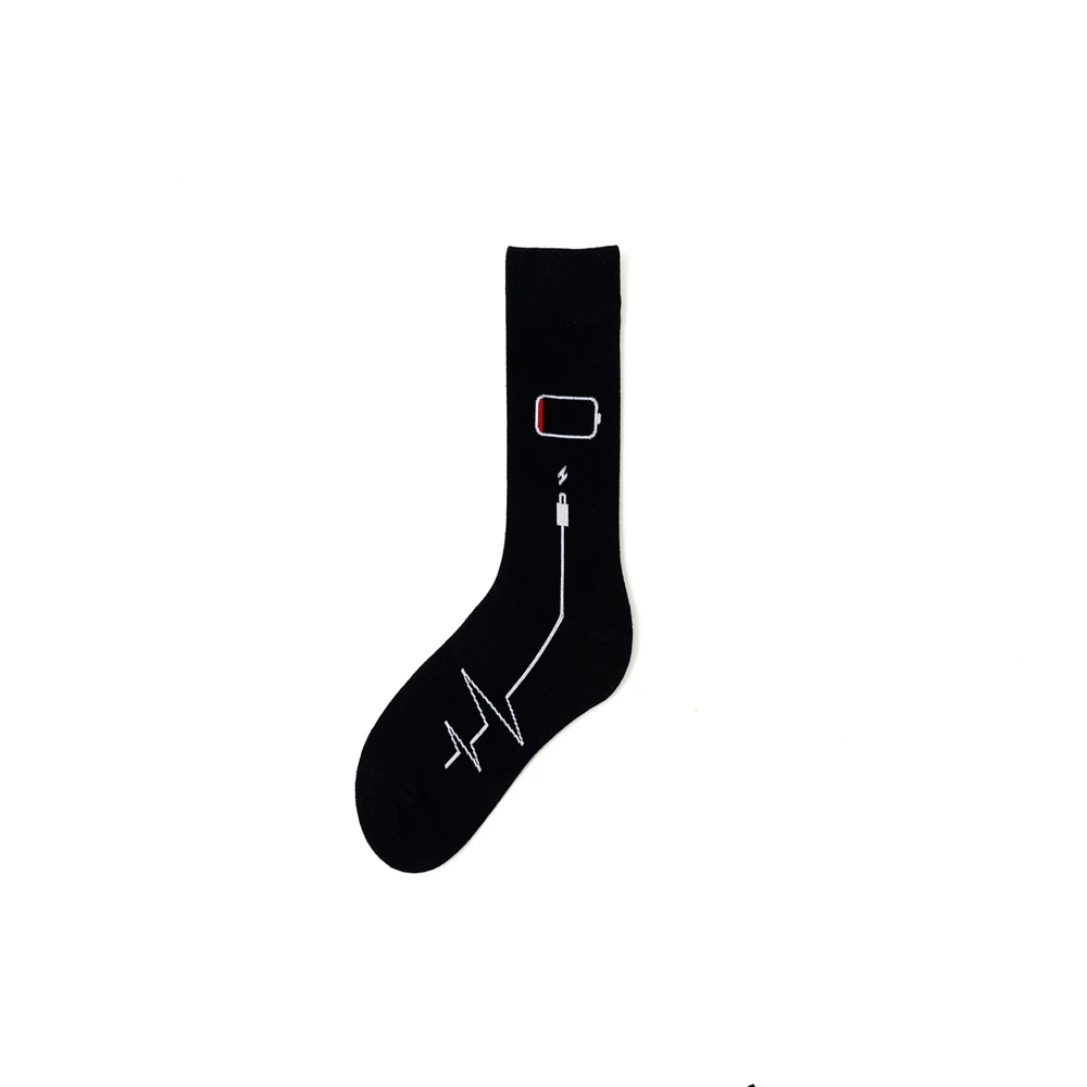 British style European and American street creative fashion trend in tube socks C56 | Женская одежда