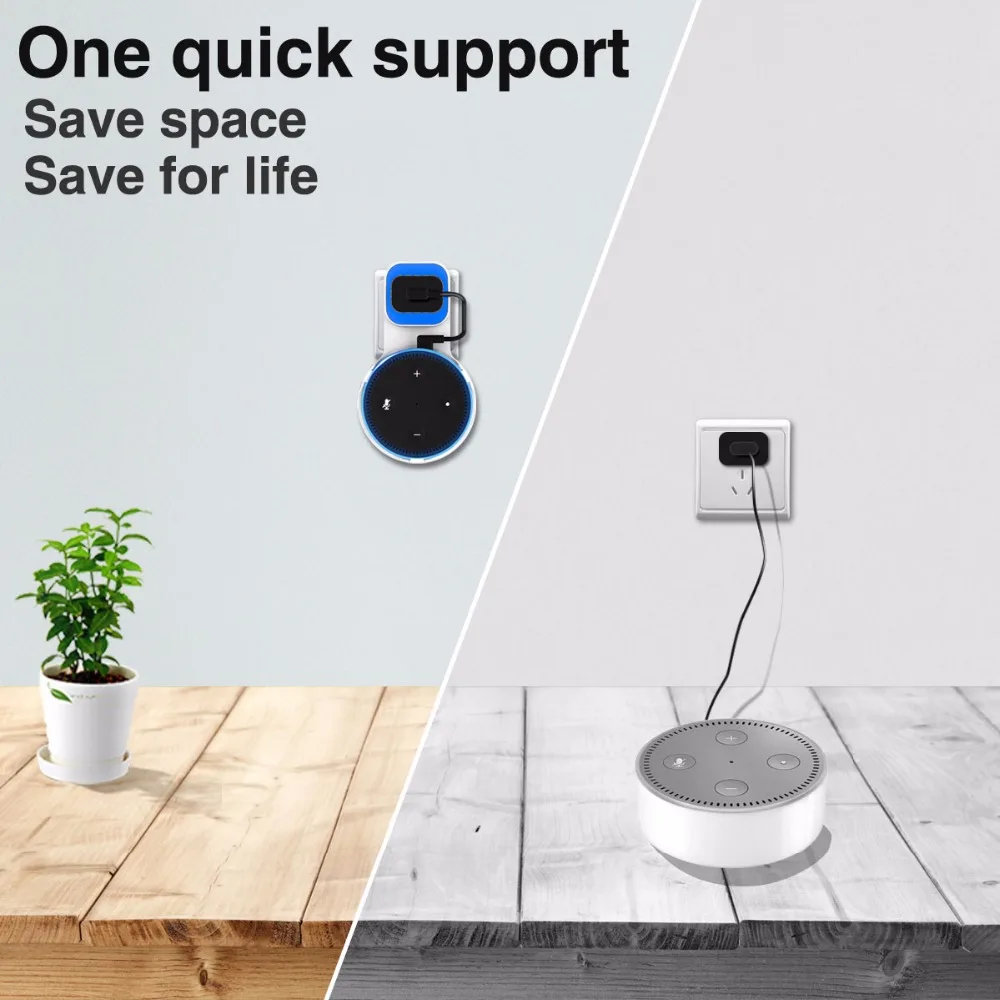 Outlet Wall Mount Hanger Stand For Echo Dot 2nd Generation A Space-Saving Solution for Your Smart Home Speakers | Мобильные телефоны
