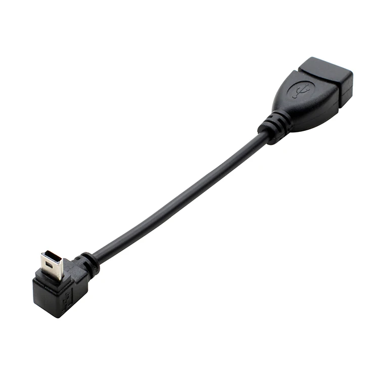 Мини 5P к USB 2 0 кабель конвертер адаптер для автомобиля аудио U диск OTG удлинитель