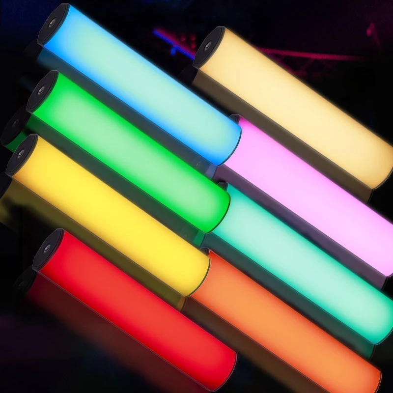 

W200 RGB светильник вая трубка Водонепроницаемая ручная Светодиодная трубка PavoTube мягсветильник освещение портативная VS nanlite 6C YN360 TL30