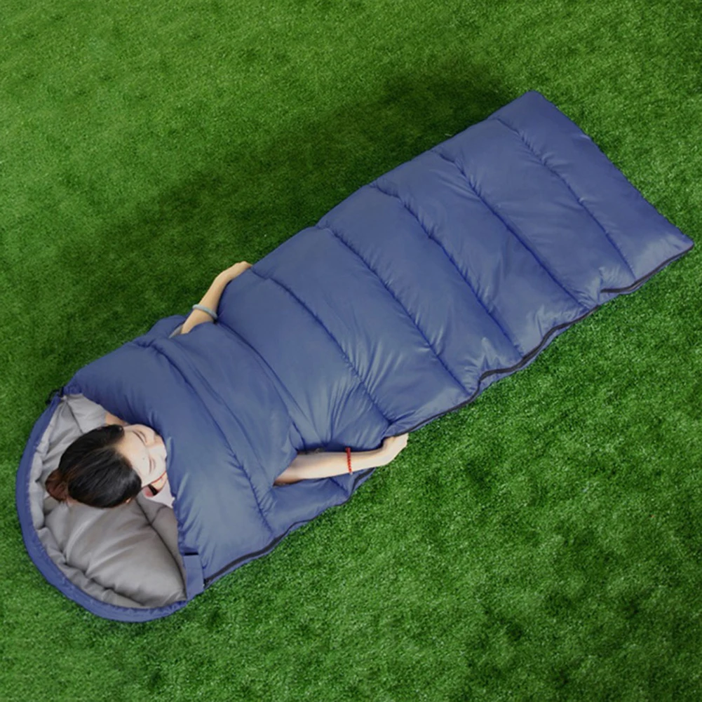 

Unisex Camping Sleeping Bag Windproof Warm Sleep Bags Outdoor Travel Backpacking for Family Outdoor Camping Accessories