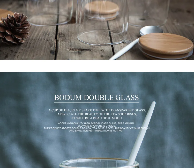 Bodum яйцо форма двойными стенками Стекло теплоизоляция кофейная кружка матч уплотнительная крышка портативный путешествия чай чашки Tasse молоко стакан