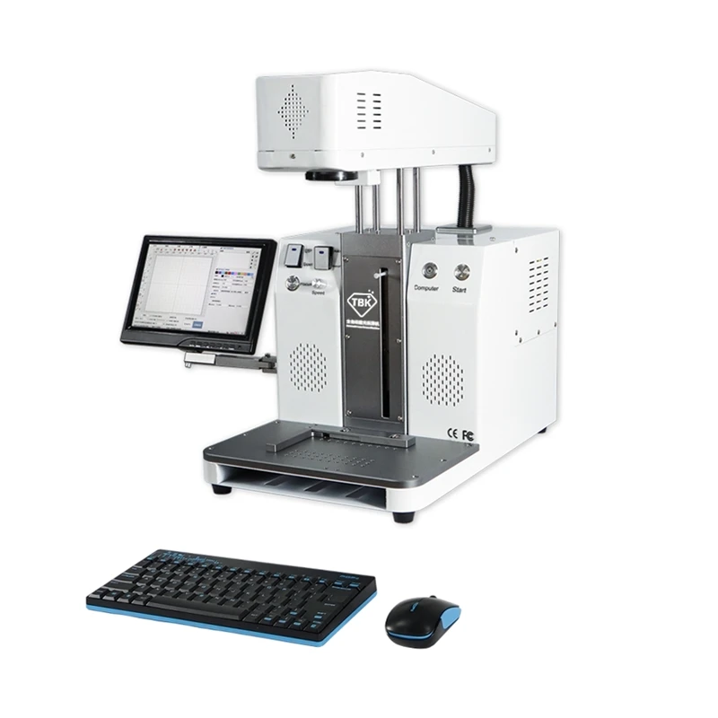 

Tbk 958c Laser Marking Separate Machine With Smoke Air Filter Wireless Control Laser Separate Machine For Iphone Glass Repair