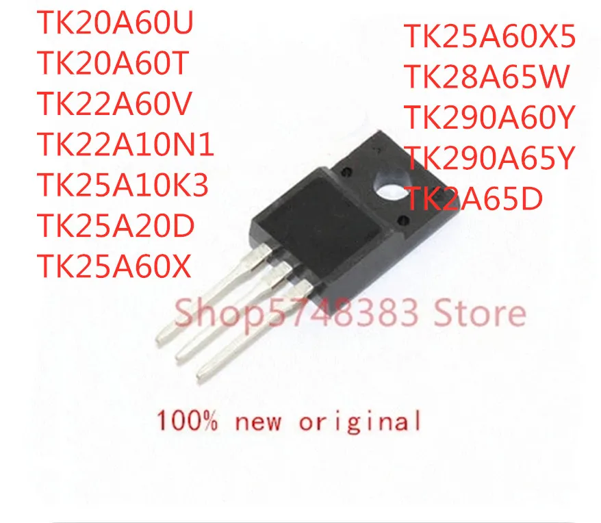 10 шт. TK20A60U TK20A60T TK22A60V TK22A10N1 TK25A10K3 TK25A20D TK25A60X TK25A60X5 TK28A65W TK290A65Y TK290A60Y TK2A65D|Аксессуары для