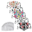 Детская маска для лица, 5 шт. + фильтры, 10 шт.