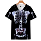 Летняя модная мужская и женская футболка, Веселая футболка с 3D принтом и коротким рукавом, футболка в стиле хип-хоп, бейсбольная Футболка