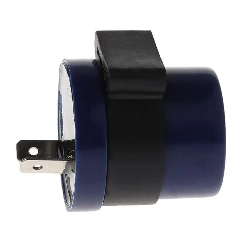 DC 6V 12V вход мотоцикл синий встроенный Beeper Flasher указатель поворота светодиодный