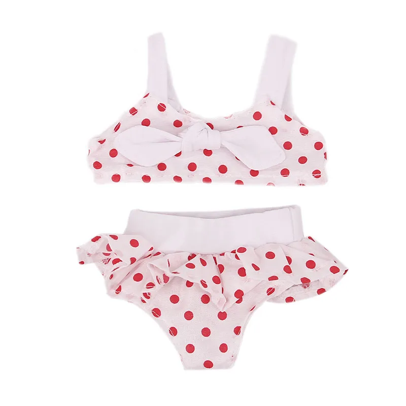 N274 LUCKDOLL маленький свежий, милый купальник подходит 18 дюймов Американский 43cmBabyDoll одежда аксессуары, игрушки для девочек, поколение, подарок на день рождения - Цвет: N274