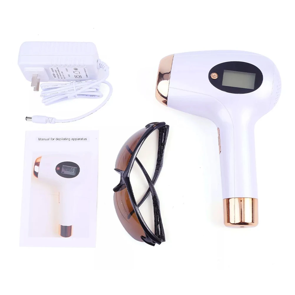 

Portable IPL 900000 Flash Permanent IPL Epilator Laser Hair Removal Electric Painless Threading Whole Body Hair Remover drops