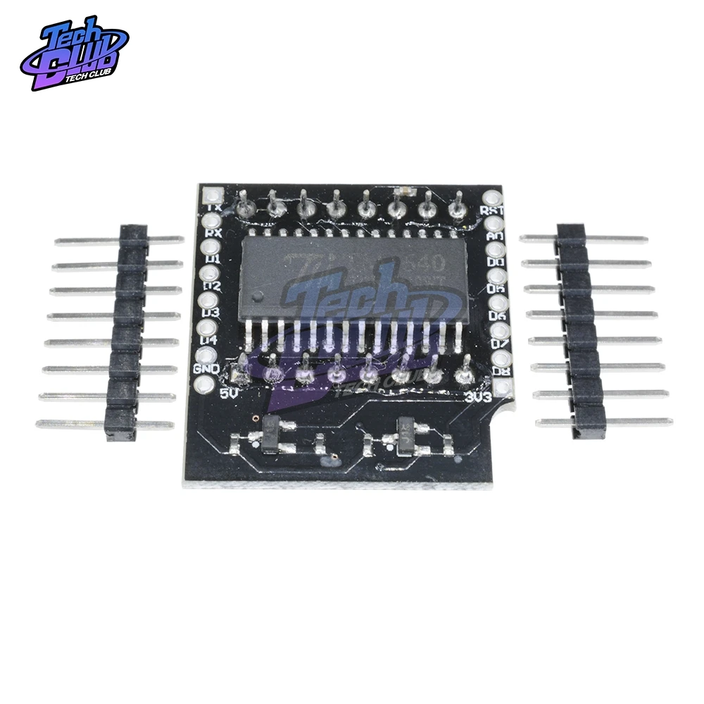 Светодиодный экран матрицы V1.0.0 для WEMOS D1 Mini модуль 8 контроля выхода цифрового