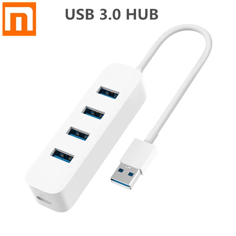Универсальный адаптер Xiaomi USB3.0 4 порта 350 МБ/с./с USB 3 0 гигабитный док станция для