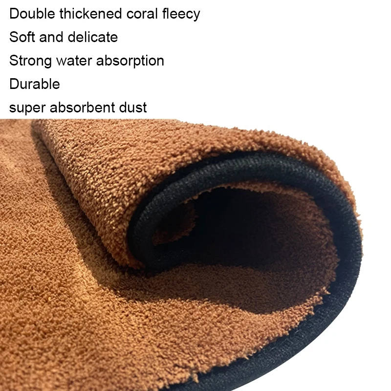 

Car Wash Super Soft Microfiber Towel Car Cleaning Drying Cloth Hemming Car Care Cloth Detailing Wash Towel For Toyota