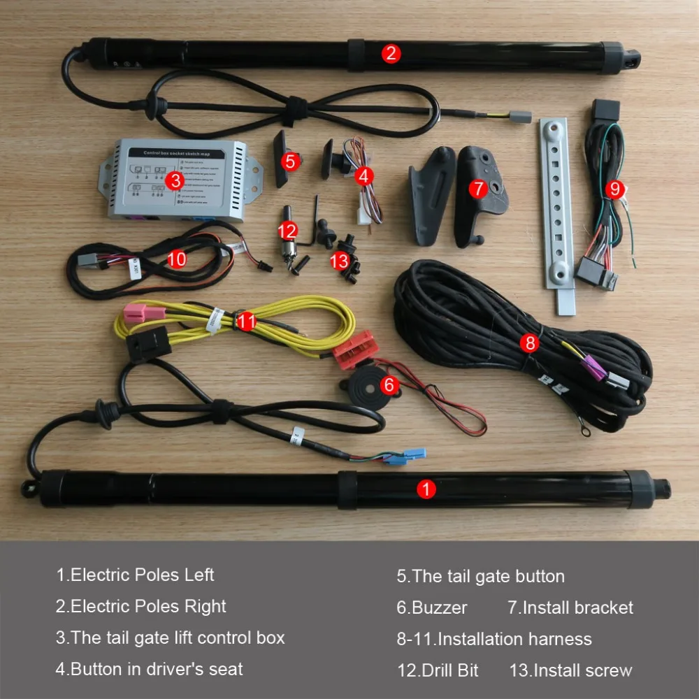 Smart Auto Electric Tail Gate Lift для Ford Focus пульт дистанционного управления комплект кнопок