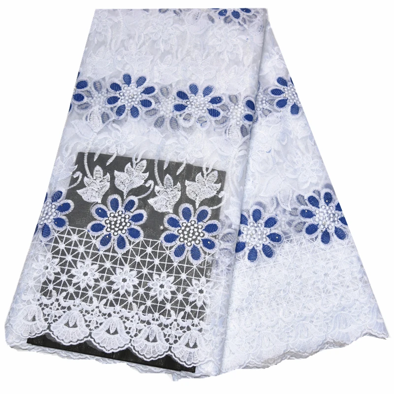2020 Высококачественная нигерийская Свадебная африканская кружевная ткань с
