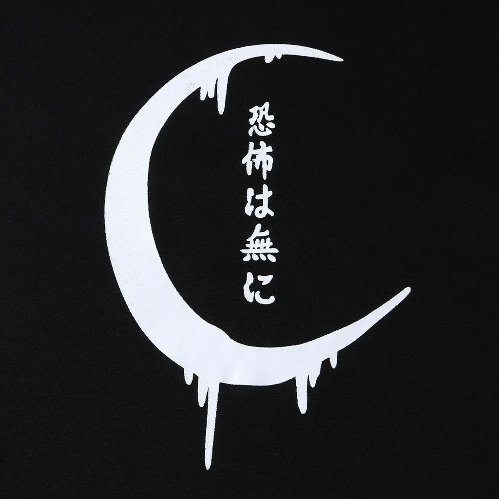 Women Sweetshirts Pullover Fahsion Loose Gothic Punk Long Sleeve Hoodie Sweatshirt Print Clothes High Quality Sudaderas Para Muj