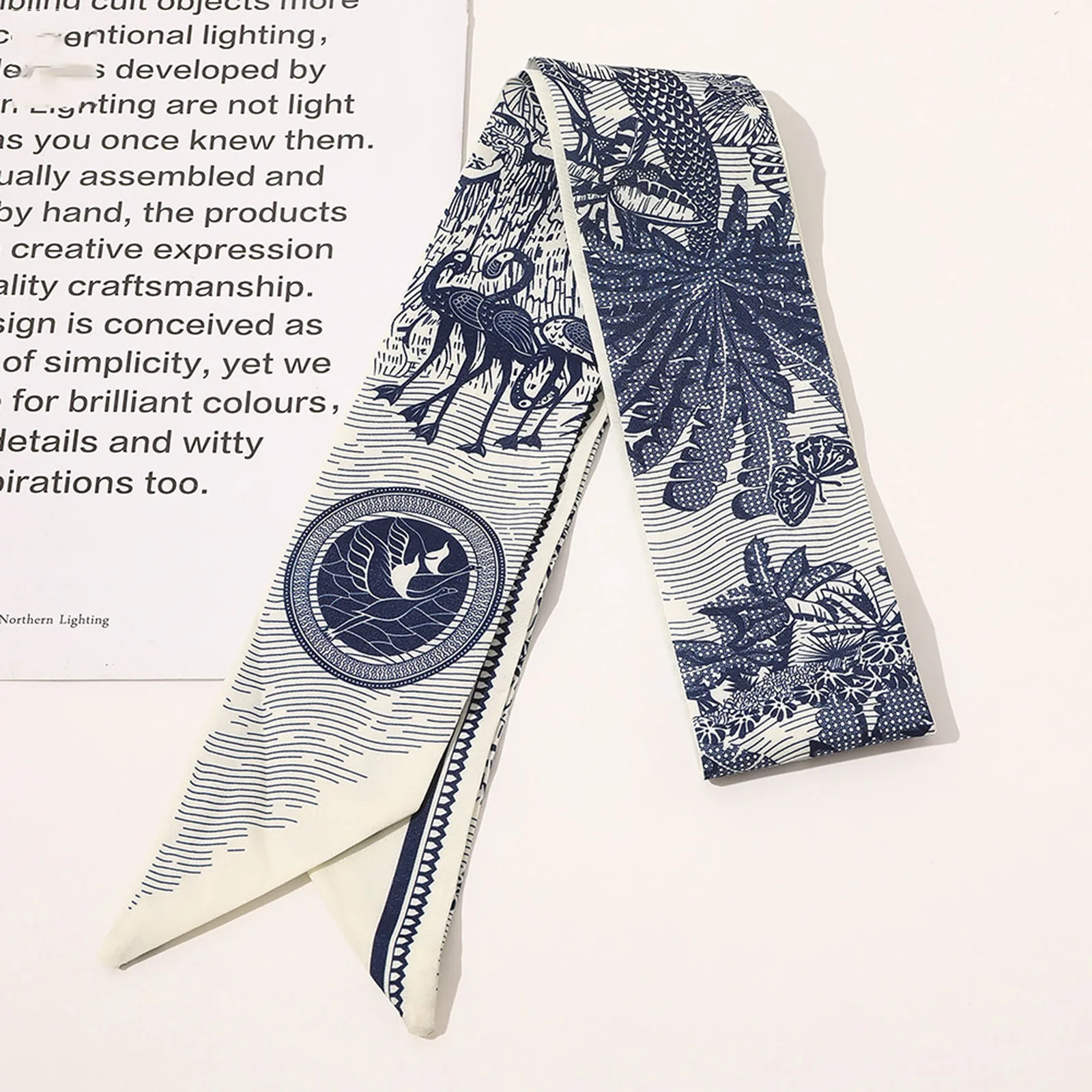 Женский Длинный шарф-повязка для волос | Красота и здоровье