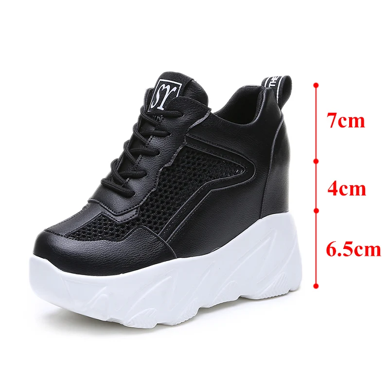 Женские кроссовки на массивной платформе Rimocy повседневная обувь увеличивающая