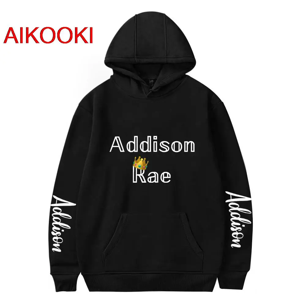 

Hot Sale Addison Rae Hoodies Men Sweatshirts Women Fashion Clothing Harajuku Hoodie Boys Girls Addison Rae Pullovers Oversize
