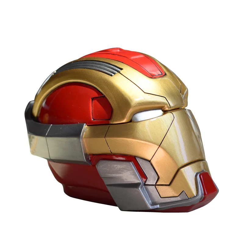 

Marvel Avengers Iron Man Creative Ashtray with Lid Birthday Gift Decoration MK Piggy Bank Toy Gift
