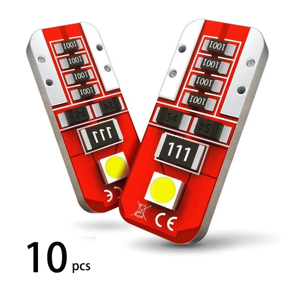 10x W5W T10 светильник пы 3030 SMD для Toyota Camry C HR Corolla Rav4 Yaris автомобильный внутренний купол