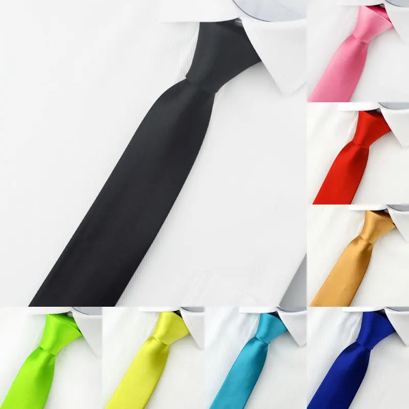 

Узкий Повседневный флуоресцентный красный галстук тонкий черный галстук для мужчин 5 см Мужские аксессуары простота для вечеринки строгий ...