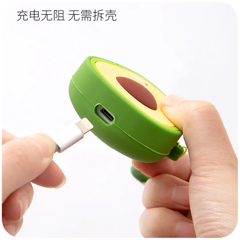 Чехол для наушников Apple AirPods 2 1 наушник Мягкий чехол из ТПУ Ipad Air стручки pro с