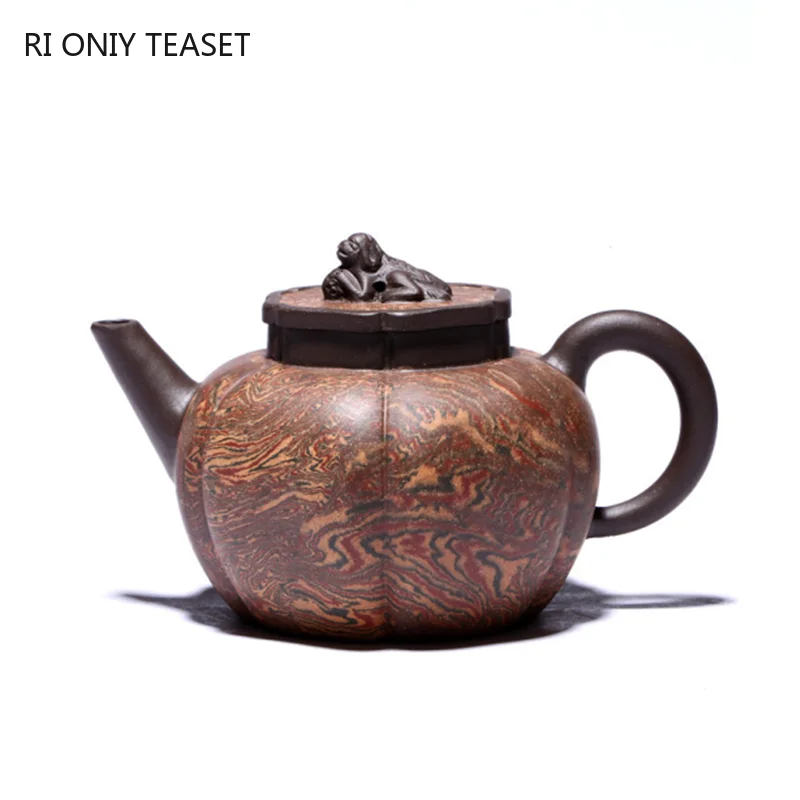 

230 мл Бутик Исин, фиолетовая глина, фотофильтр, красивый чайник, традиционные чайные наборы, аксессуары, Бытовая Посуда для напитков