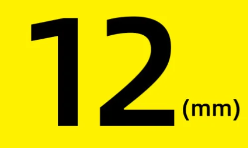 Black on Yellow 1 шт. 3 цвета совместимая лента Tze131 Tze231 Tze631 для Brother P-touch принтер 12 мм Tze-131 Tze-231 Tze-631 черный на белом фоне - Цвет: Black on Yellow