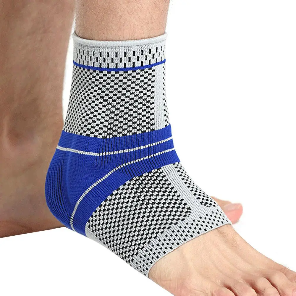 Ноги лодыжки компрессионные предотвращают усталость ноги рукав поддержки для