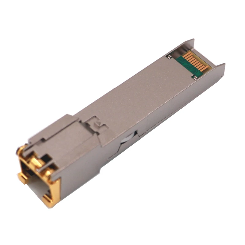 SFP RJ45 Gigabit Module 1000Mbps-TX SFP RJ45 Copper Switch Module Compatible with Cisco/Mikrotik SFP Fiber Optic Gigabit Module