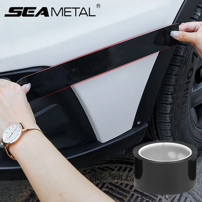 Автомобильная наклейка Защитная пленка для порога двери автомобиля стикер