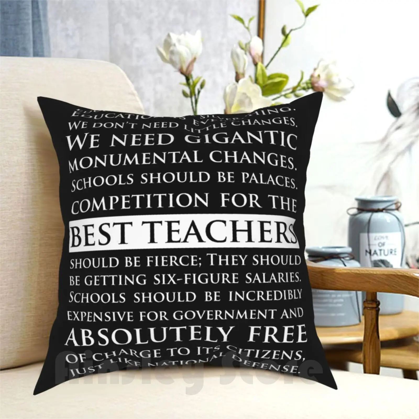 Чехол Sam Seaborn с изображением речи Западное крыло (Темный режим) мягкая домашняя