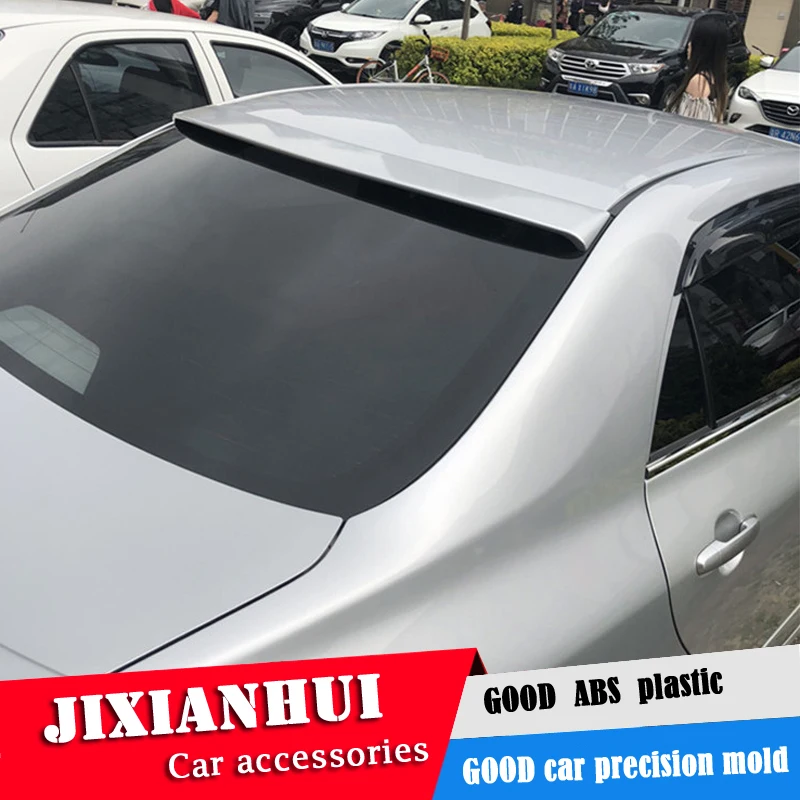 Спойлер на крышу Corolla 2006 2013 спойлер Toyota dy из АБС пластика цветной задний крыло