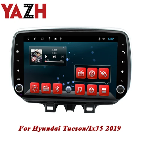 9.0 RAM 2GB ROM 32GB YAZH 1 Din Авторадио gps для hyundai Tucson/Ix35 с Android 9,0 Восьмиядерный ОЗУ 2 Гб ПЗУ 32 ГБ/10,1 дюймов дисплей - Цвет: 9.0 RAM 2GB ROM 32GB