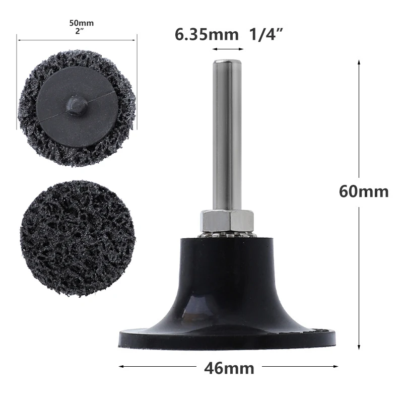 

Poly Strip Disc Abrasive Wheel Paint Rust Remover Clean Grinding Wheels For Durable Angle Grinder Car Truck Motorcycles Tools