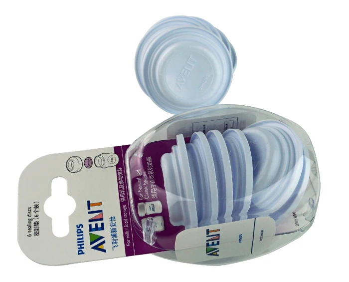 Avent уплотнительные диски для хранения молока Avent/бутылки с насосом/уплотнительные диски для хранения продуктов питания - Цвет: 6 pieces